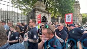 Minister handed pager device used by on-call firefighters during Dail ‘stunt’