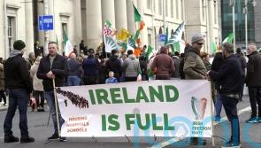 Significant Garda presence as protests take place in Dublin