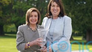 Pelosi warns ‘democracy at stake’ during visit to Ireland