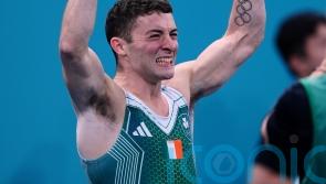 Dara O’Briain among stars celebrating historic gymnastics gold for Ireland