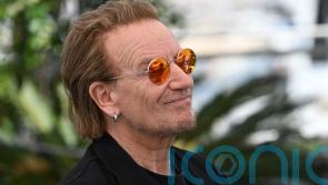 U2’s Bono calls to ‘stop war’ as band perform Sunday Bloody Sunday at The Ivors