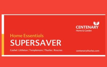 Visit your local Centenary Home & Garden Store for our home essentials supersaver offers