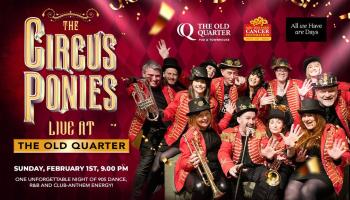 The Circus Ponies take over the Old Quarter this February Bank Holiday