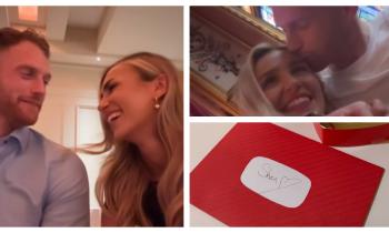 PICTURES: Sharlene Mawdsley shares romantic moments with Michael Breen on Valentines day