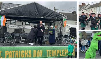 IN PICTURES: St Patrick&rsquo;s Day celebrations get underway on the square in Templemore