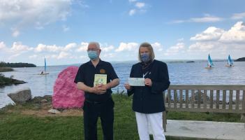Joe Barry donates the book proceeds to Lough Derg RNLI