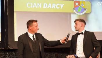 WATCH: Cian Darcy wins hurler of the year in the Lory Meagher cup