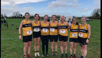 Dundrum AC women athletes were successful at Munster Masters Cross Country