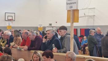 Two eliminated but just one elected so far in Tipperary North on day 2 of the count