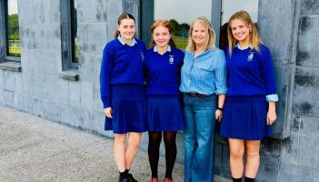 WOW: Three Ursaline students finally finish their Leaving Cert exams after three long weeks!