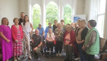 United Arab Emirates Rose visits residents of Tipperary day care centre