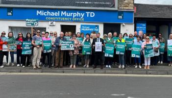 School staff stage strike protest outside office of Tipperary Fine Gael TD