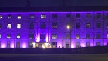 Tipperary University Hospital goes purple for Palliative Care Week 2025