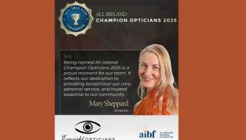 Eyesight Opticians in Tipperary named All Ireland Champion Opticians 2025
