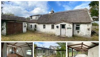 PICTURES: Step inside this fairytale Irish thatched cottage going to auction for a bargain