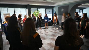 Erin Hennessy is representing Tipperary in ladies football leadership skills programme