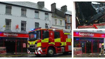 PICTURES: Roscrea SuperValu gutted by fire revealing the full extent of the damage