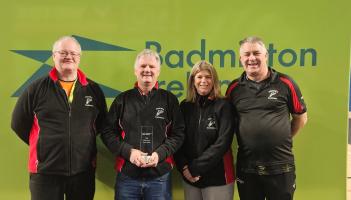 Tipperary badminton club wins Club of the Year award for 2024/25 season