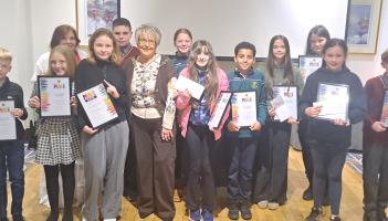 Tipperary pupils were together as one in peace poster competition