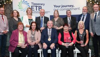 PICTURE: 17 ETB staff honoured for their service to Tipperary education