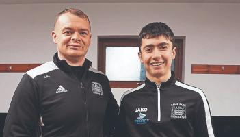 Tipperary club is very proud of youth player who has won two Irish caps