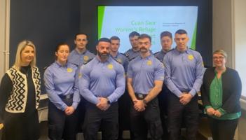 A BIG FELLA! New Tipperary gardaí certainly have a lot of 'muscle'