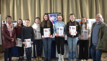 Carrick Lions Club presents prizes to winners of annual schools Peace Poster contest