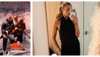 IN PICTURES: Sharlene Mawdsley and Mikey Breen enjoy festive London getaway together