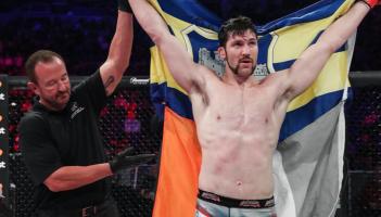 Will Fleury stuns in Prague with 100-second TKO to defend OKTAGON Heavyweight title