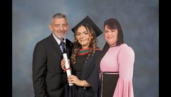 Well done to Tipperary student on Graduation Day at University College Cork