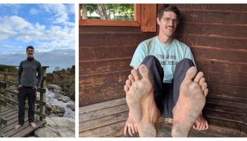 Barefoot Across Europe - Eamonn Keaveney nears the end of his 6,000km odyssey