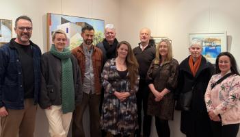 Evening of community and art as locals gather for opening of new exhibition in Tipperary
