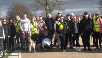 Students host first county Tipperary town's first Le Ch&eacute;ile community walk