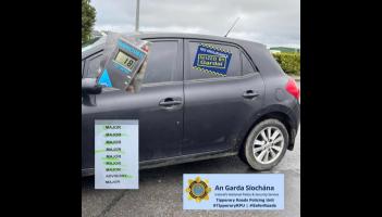 What Garda&iacute; found after stopping this car in Tipperary raised serious concerns