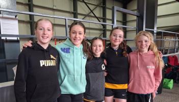 Twenty young Dundrum athletes competed at Munster Indoor Championships