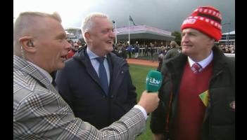HILARIOUS! Tipp legends bring craic to Cheltenham as Joe Hayes declares Nicky English 'Overrated'!