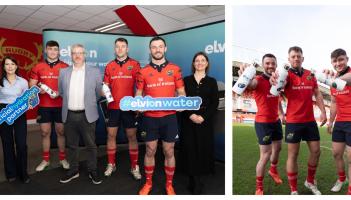 Tipperary-based water brand becomes Munster Rugby hydration partner
