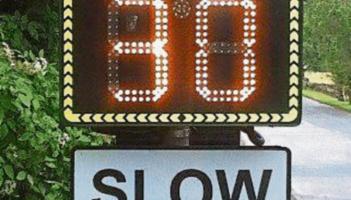 Repeated theft of flashing speed warning sign batteries condemned as 'absolute disgrace'