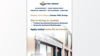 Job Alert! FDC is currently hiring for four positions in Cashel