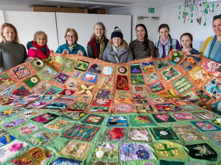 St Brigid's cloak crafted by 100 Tipperary women to be paraded in county's largest town