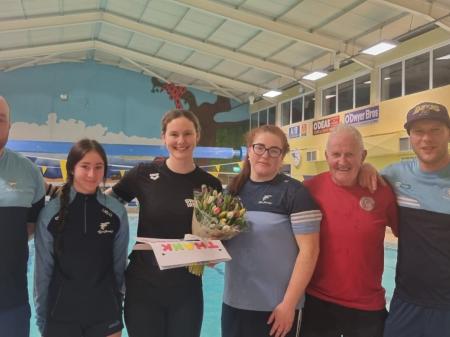 Inspiring and high-energy elite coaching session for swim club in Tipperary