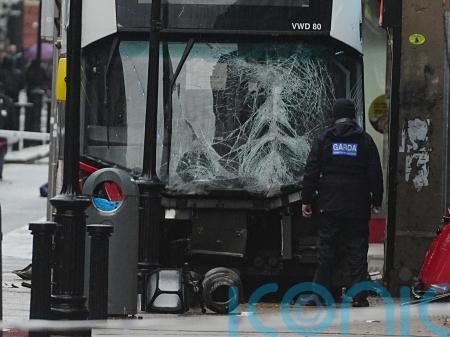 Man dead and three injured in Dublin city centre bus crash