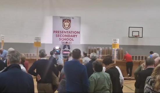 WATCH: Candidate eliminated on the eighth count in Tipperary North 