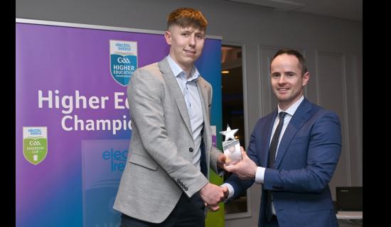 Tipperary forward Gear&oacute;id O&rsquo;Connor makes the Higher Education Team of the Year