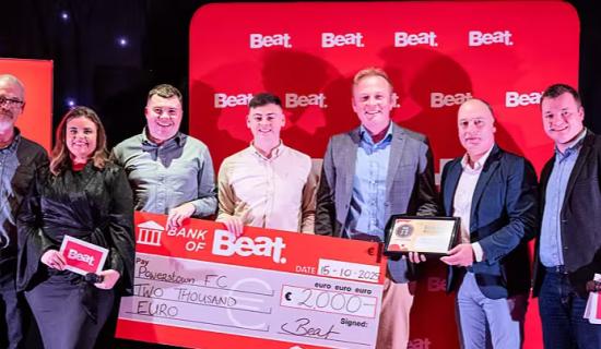 Back of the net- Tipperary soccer team wins regional sports club award