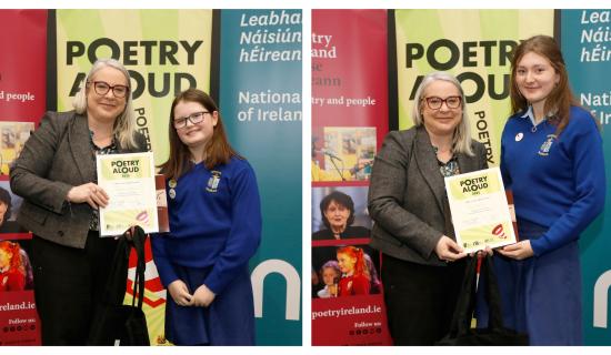 Tipperary secondary school students among finalists at Poetry Aloud competition