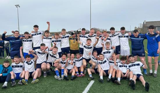 Carrick-on-Suir school hurling team beat Limerick team to win Under 17 Munster title