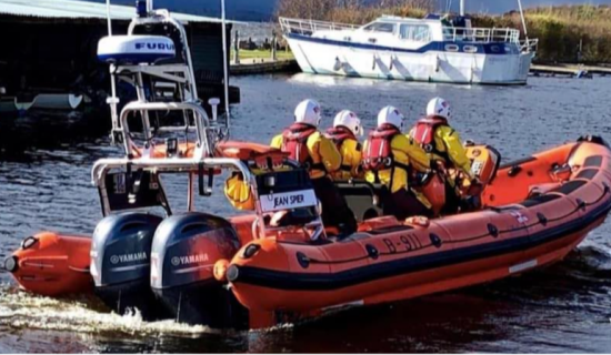 Lough Derg RNLI rescues three from 18ft boat with engine failure near Kilgarvan