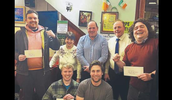 A great night of entertainment on Valentine's night in a Tipperary pub