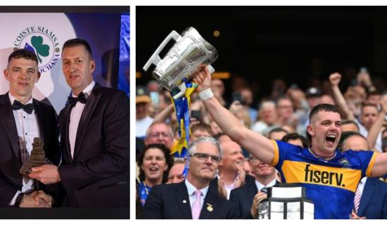 Tipperary hurler Ronan Maher honoured with Garda Sport Star award for hurling success